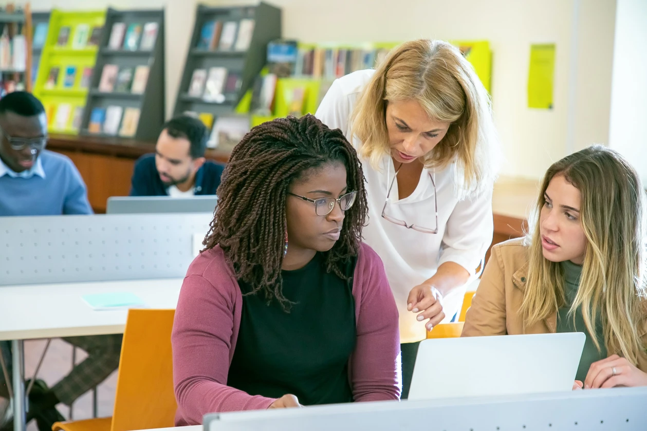 Educators and learners using EduPace